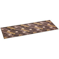 Küchenläufer Cappuccino braun B/L: ca. 67x180 cm Cappuccino - braun (67,00/180,00cm)