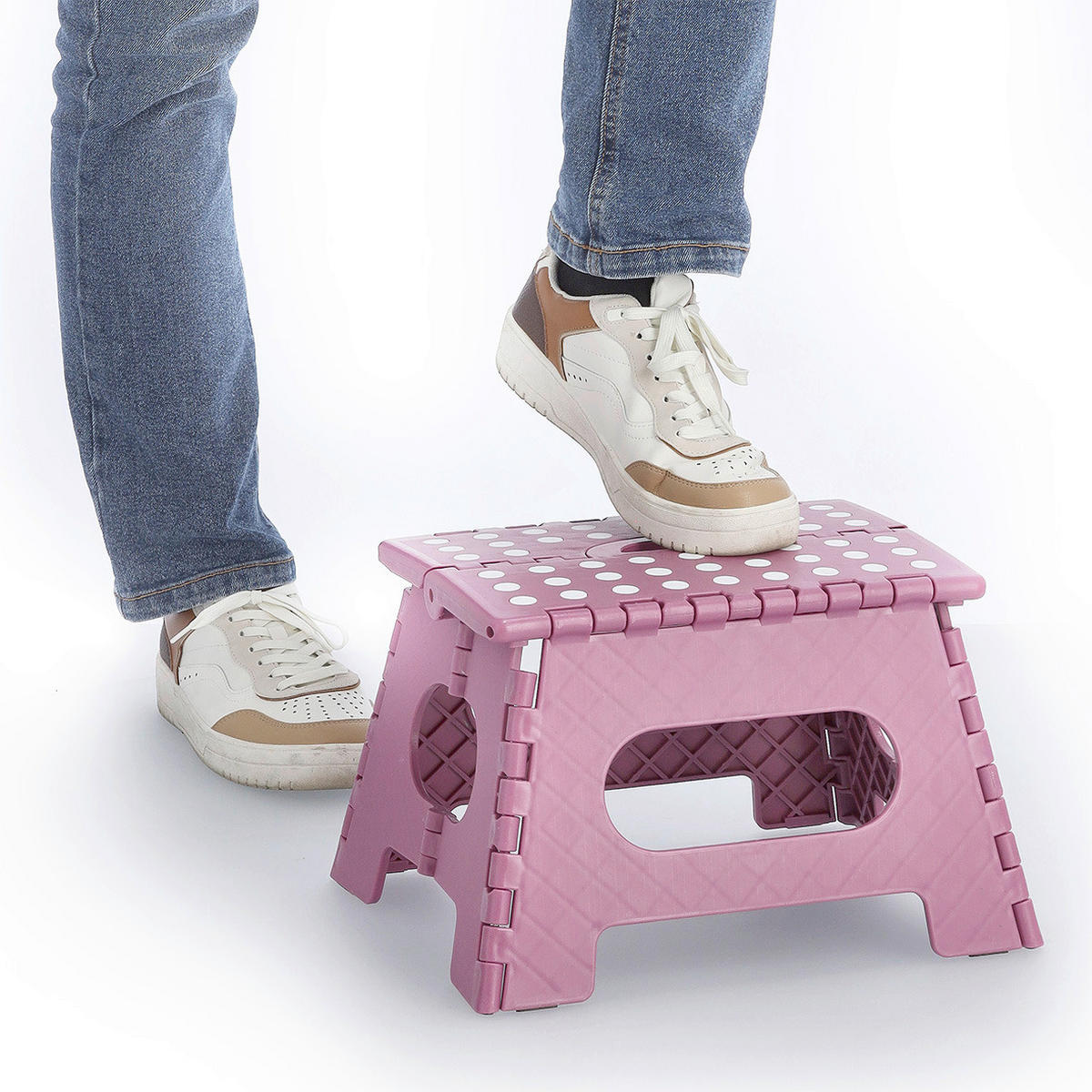 Zeller Klapphocker beere B/H/L: ca. 28x22x35 cm Klapphocker - beere (35,00/28,00/22,00cm) - Zeller