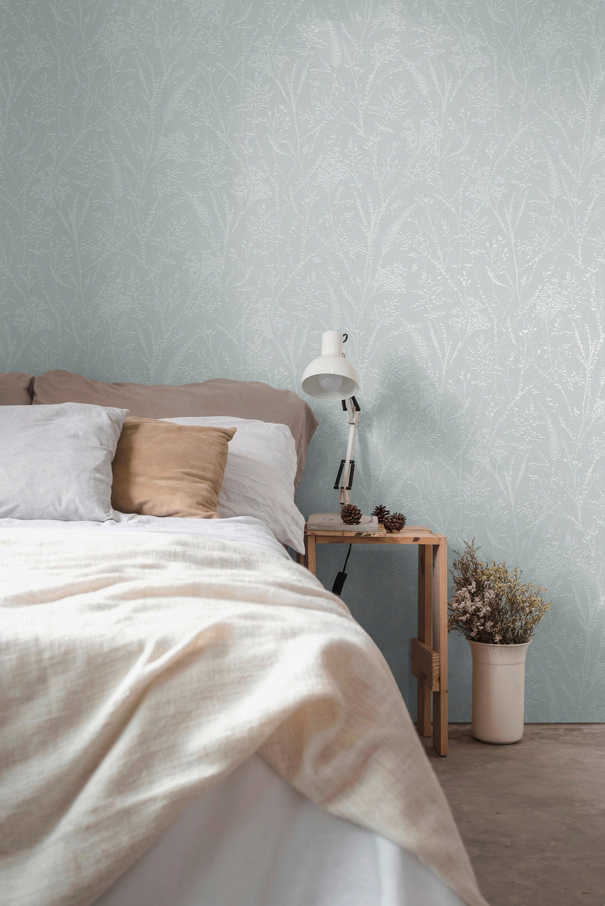 A.S.Creation Vliestapete weiß hellgrün B/H/D: ca. 53x1005x9,2 cm Vliestapete - weiß/hellgrün (9,20/1005,00cm) - A.S.Creation