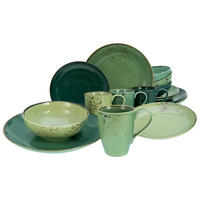 CreaTable Kombiservice Nature Collection GREEN LIFE grün Keramik Nature Collection GREEN LIFE - grün - CreaTable