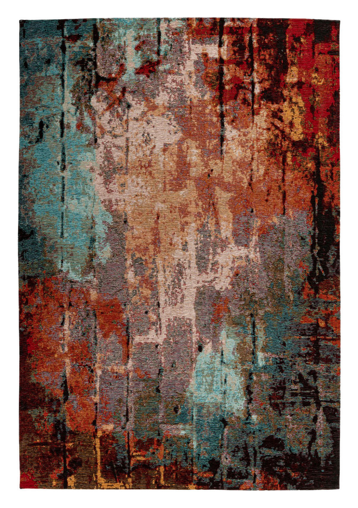 Padiro Kurzflorteppich Primavera 425 mehrfarbig B/L: ca. 80x150 cm Primavera 425 - creme/mehrfarbig (80,00/150,00cm) - Padiro
