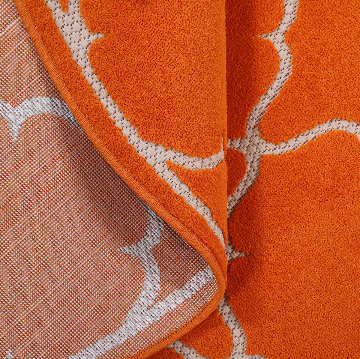 Sanat Outdoorteppich BERLIN orange B/L: ca. 150x150 cm BERLIN - orange (150,00/150,00cm) - Sanat