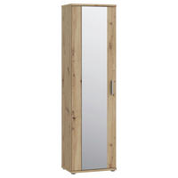 Mehrzweckschrank  Eiche Artisan Nachbildung B/H/T: ca. 50x179x35 cm Jet_Mehrzweckschrank MS165-D78 - Eiche (50,00/179,00/35,00cm)