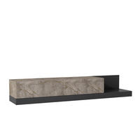 TV-Lowboard Majör anthrazit beige Marmor Optik B/H/T: ca. 180x30x37 cm Majör - beige/anthrazit (180,00/30,00/37,00cm) - moebel17