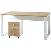 Badezimmer-Set 8019-513 weiß Eiche Navarra Nachbildung B/H/T: ca. 158x75x79 cm 8019-513 - Eiche/weiß (158,00/75,00/79,00cm) - Germania