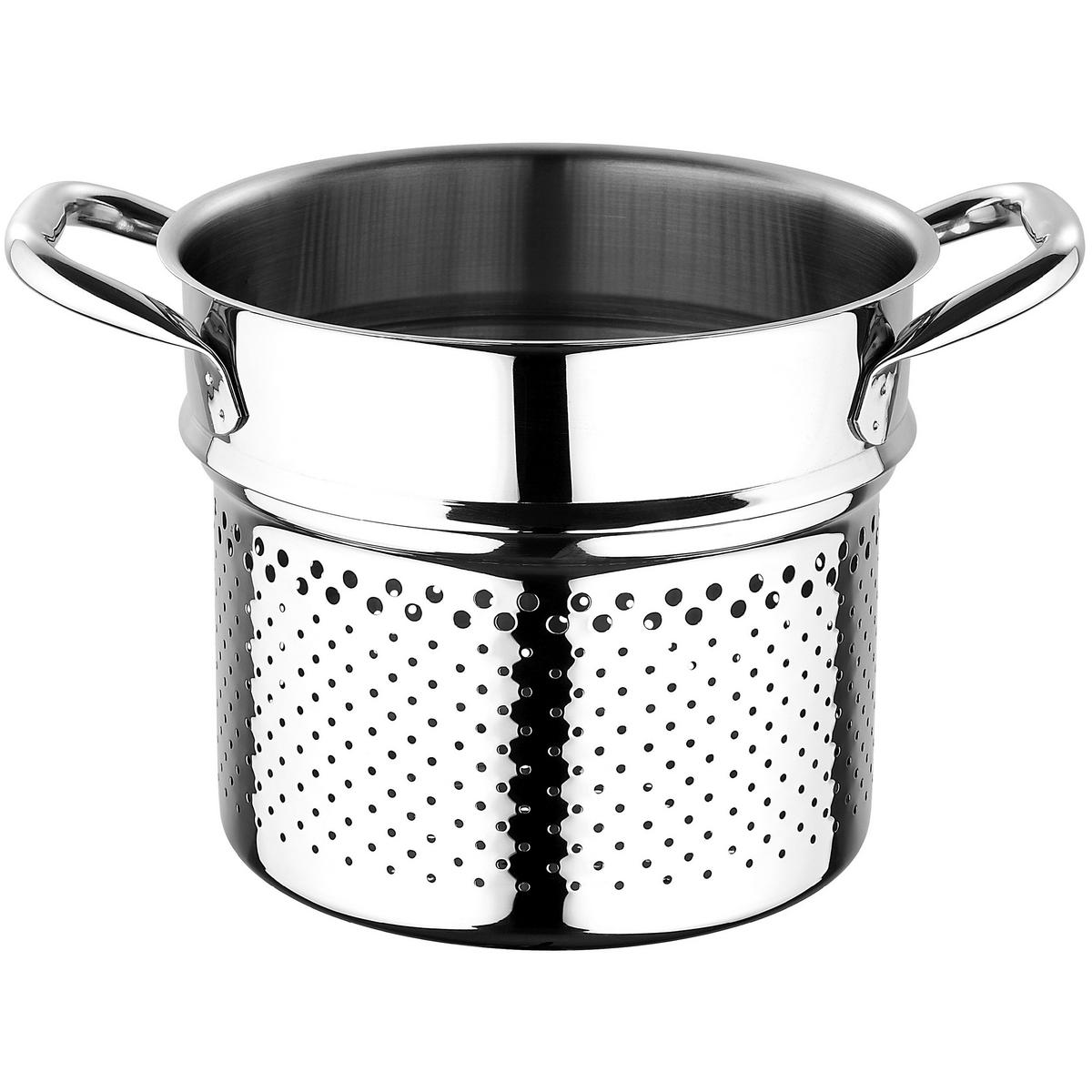 BERGNER Topfset Gourmet silber Edelstahl 3 tlg. Gourmet - silber - BERGNER