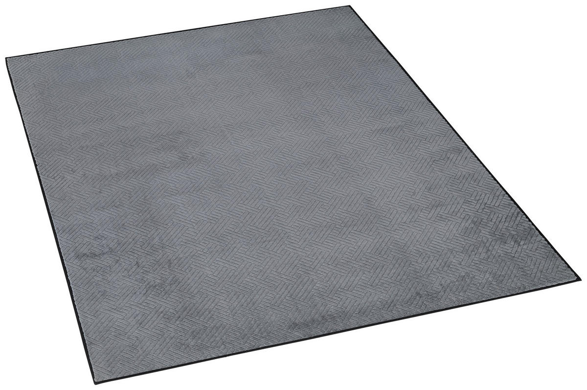 Fellimitat Monaco stone B/L: ca. 120x160 cm Monaco - stone (120,00/160,00cm)
