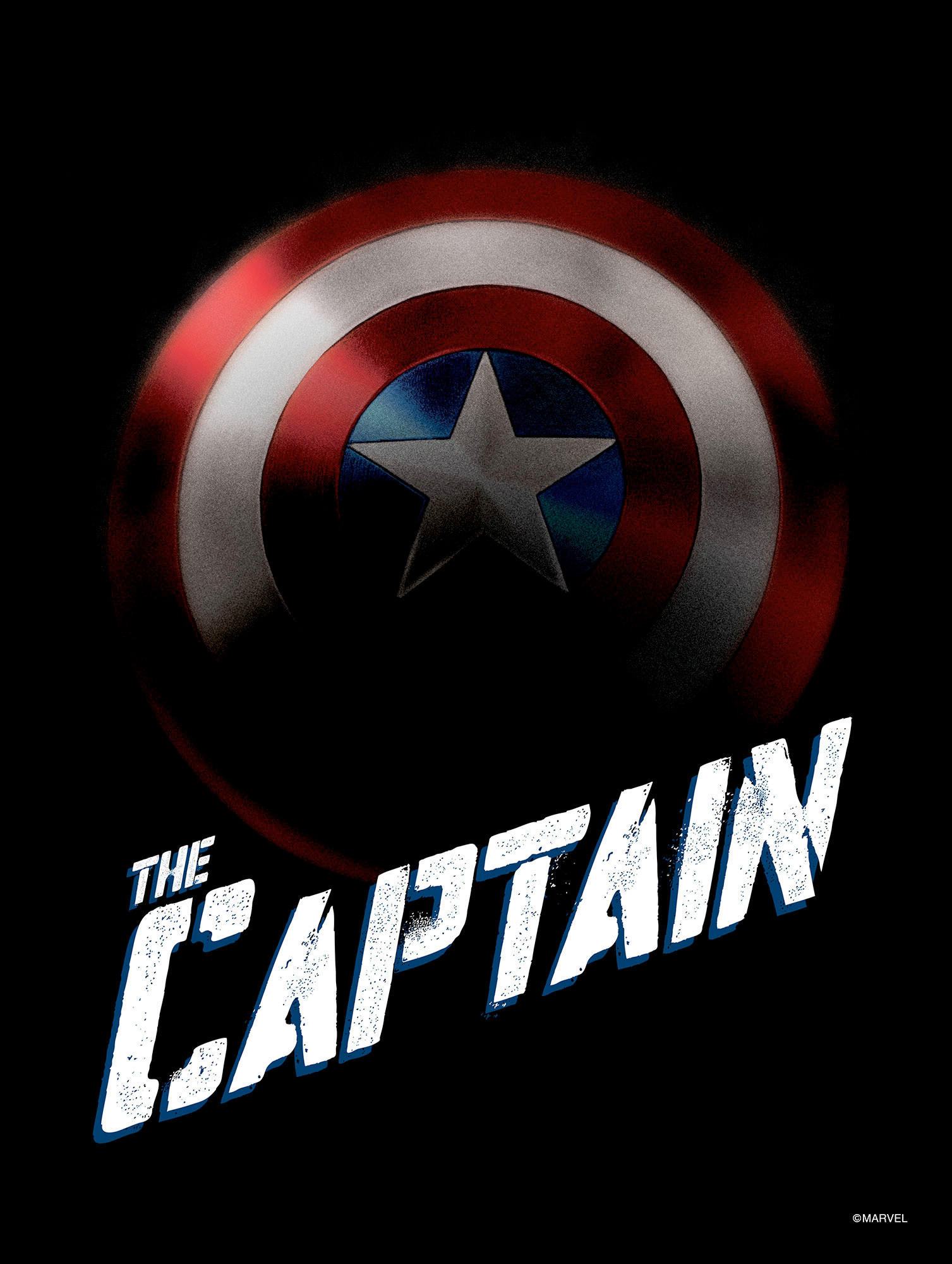 Komar Poster Avengers The Captain Disney B/L: ca. 30x40 cm Avengers The Captain - (30,00/40,00cm) - Komar