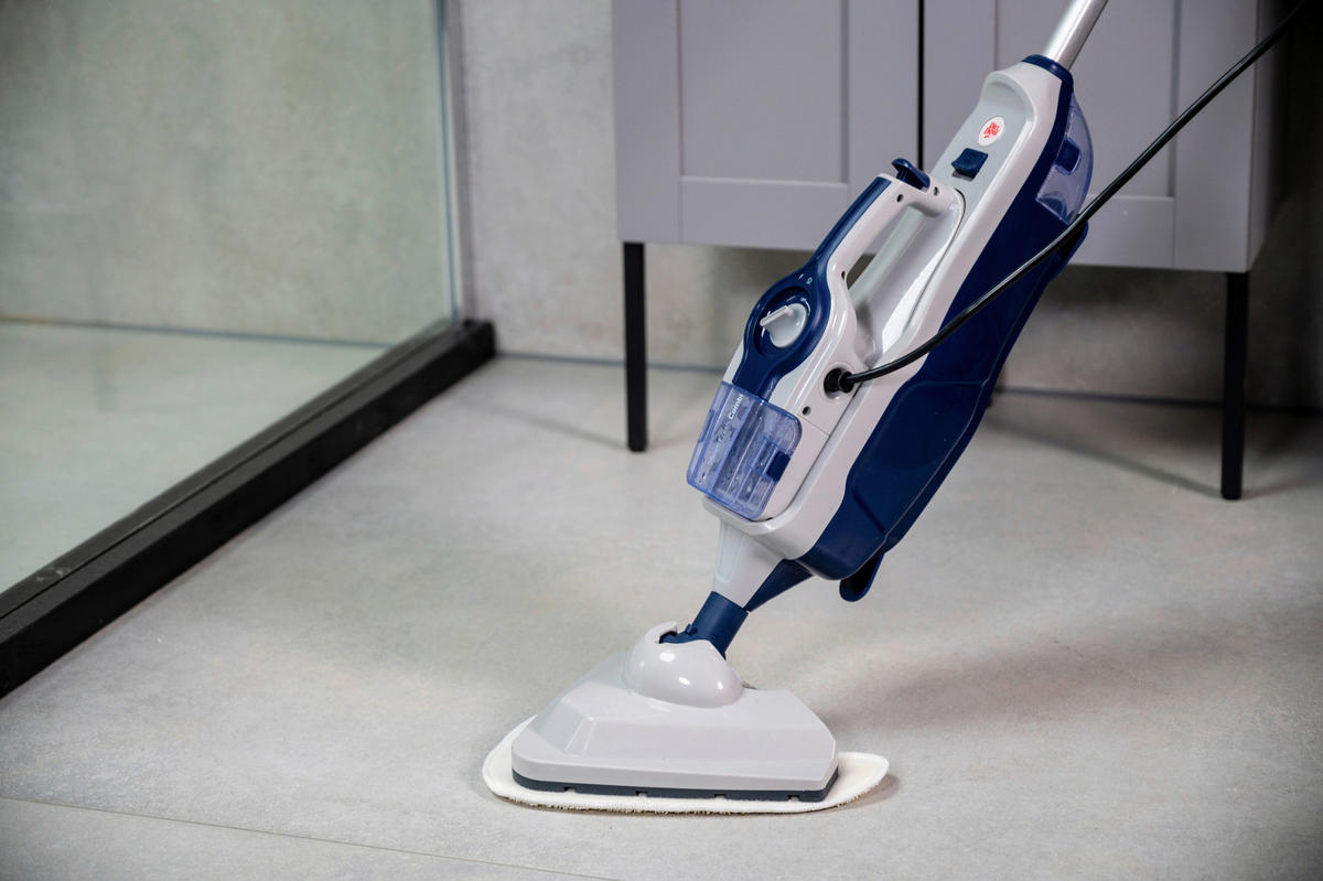 Dirt Devil Dampfreiniger DD7003 blau weiß Boden-/Hand-Dampfreiniger_D7003 - blau/weiß - Dirt Devil