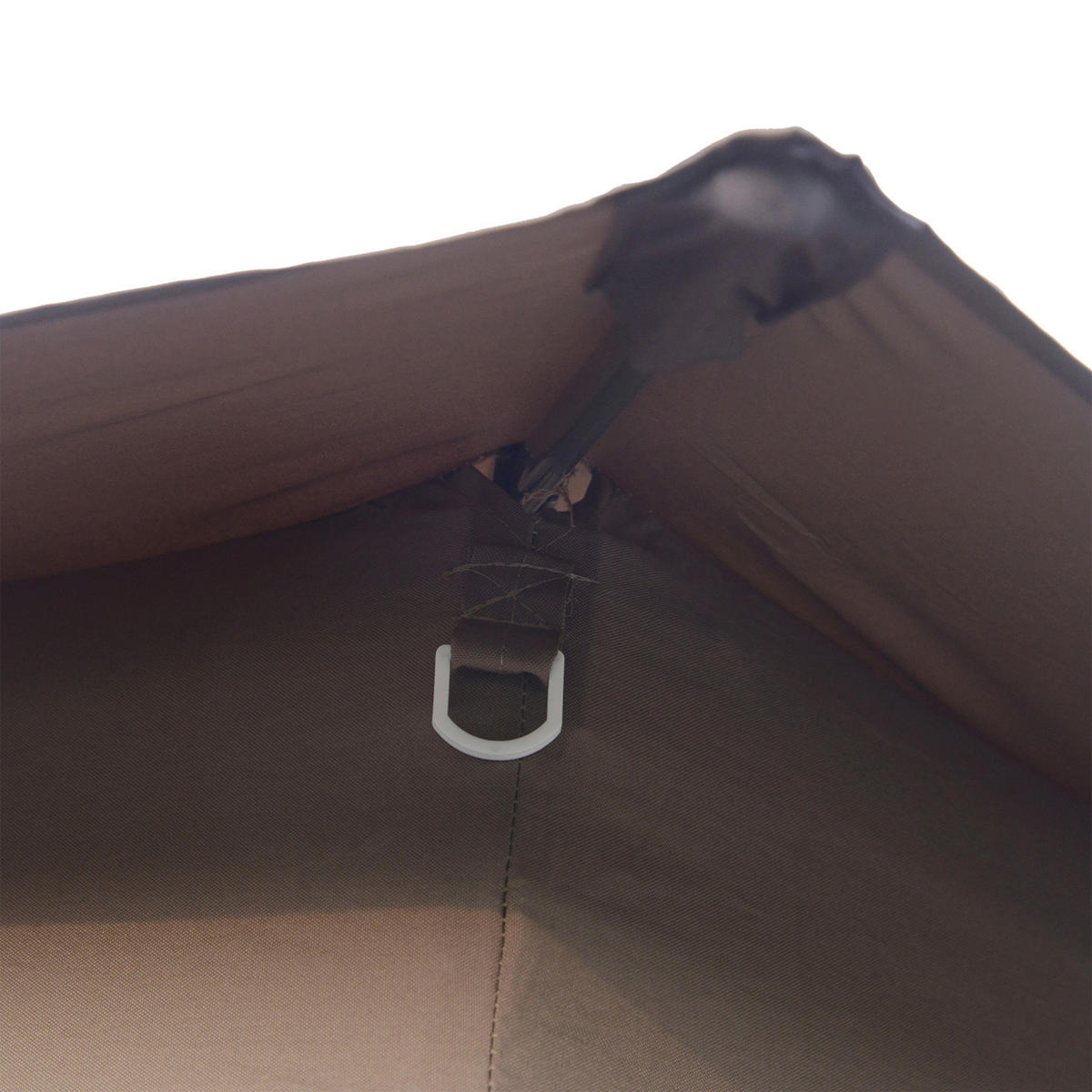 Outsunny Faltpavillon kaffee Mesh B/H/L: ca. 340x285x405 cm Faltpavillon - beige/braun (405,00/340,00/285,00cm) - Outsunny
