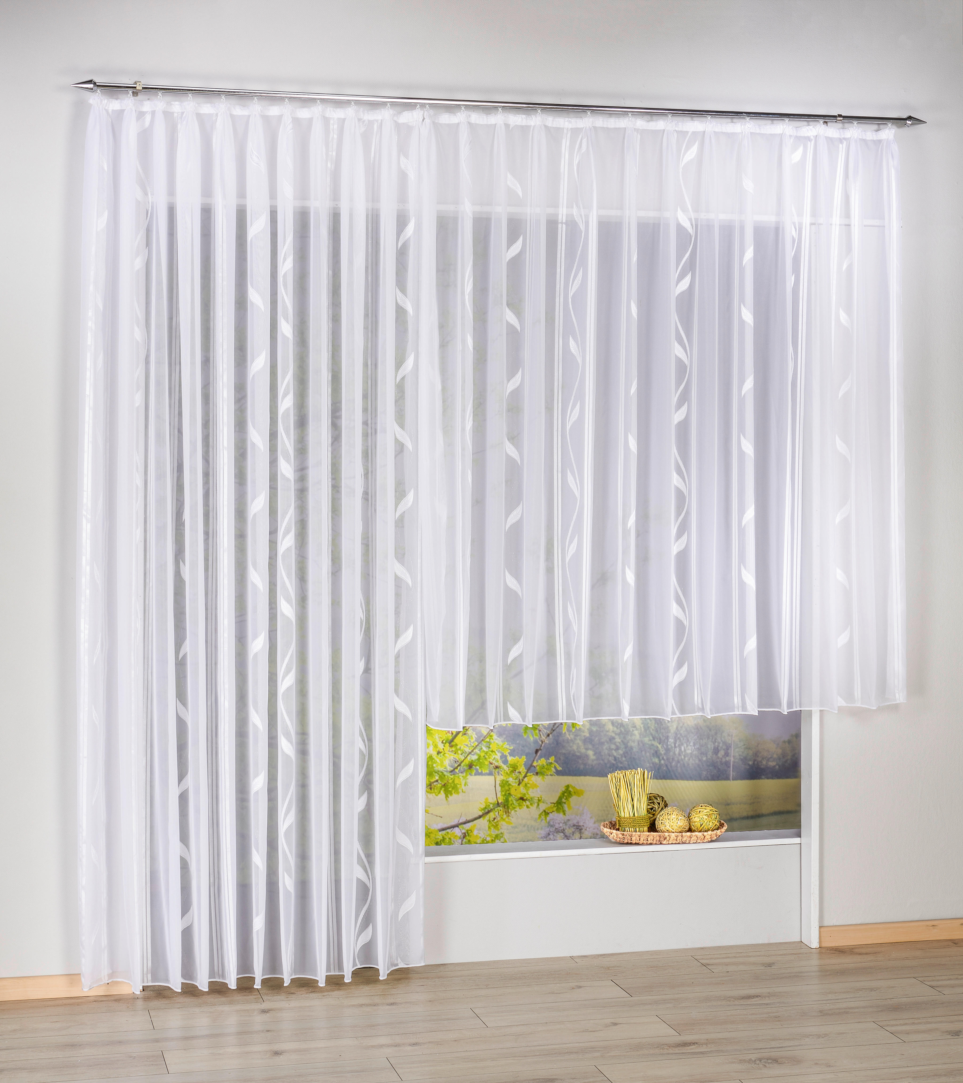 Fertigstore Tina weiß B/L: ca. 300x245 cm Tina - weiß (300,00/245,00cm) - POCOline