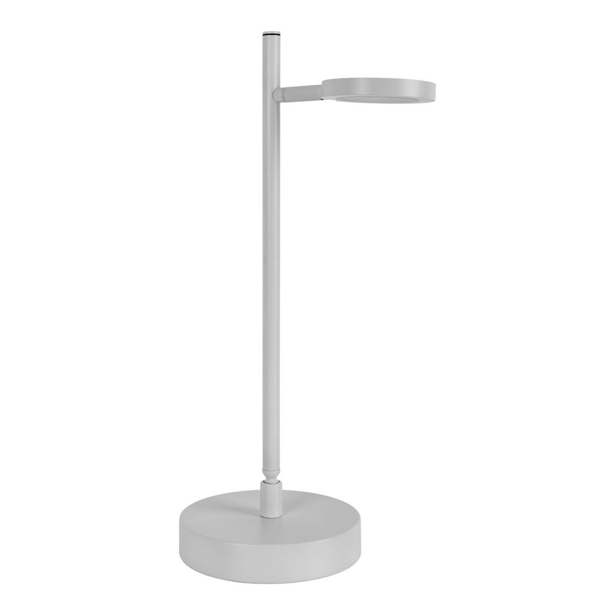 Näve Leuchten LED-Tischleuchte weiß Kunststoff Metall B/H/T: ca. 22,6x45x16 cm LUPA - weiß (22,60/45,00/16,00cm) - Näve Leuchten