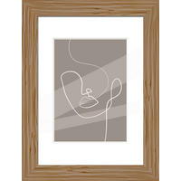 Bilderrahmen natur Holz B/L: ca. 21x29,7 cm Holzrahmen_Nordic 21x29,7 - natur (21,00/29,70cm)