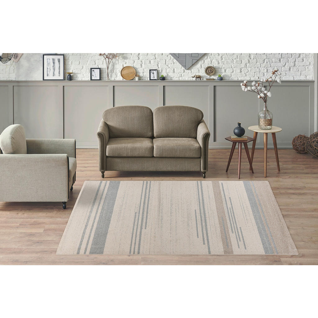 Thumbnail - 360Living Teppich Gene creme B/L: ca. 120x170 cm