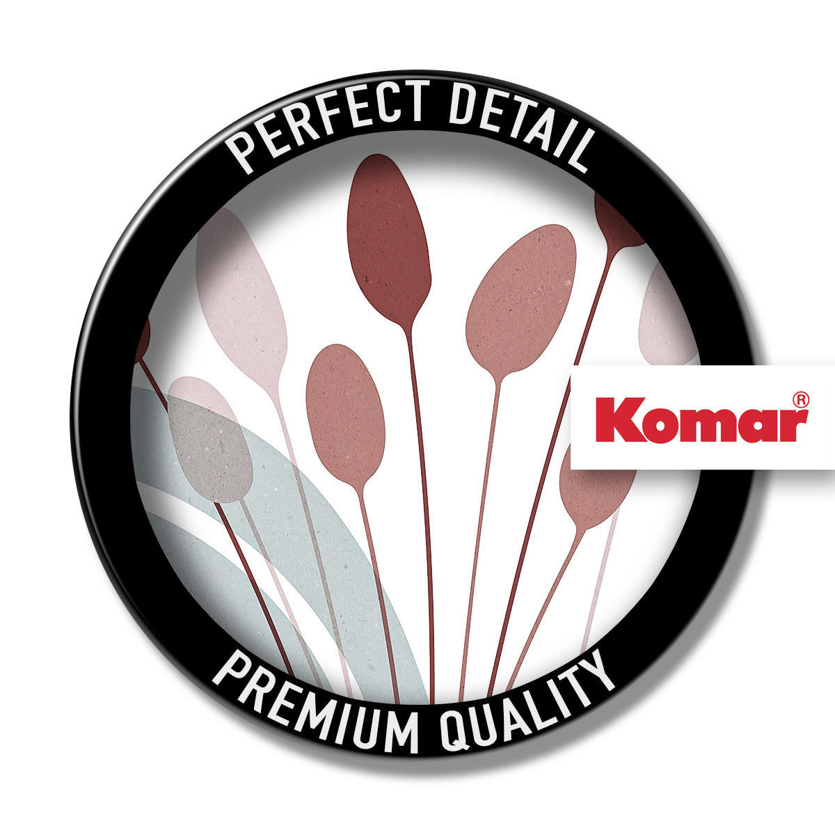 Komar Poster Bohemian Cattail Pflanzen B/L: ca. 30x40 cm Bohemian Cattail - (30,00/40,00cm) - Komar