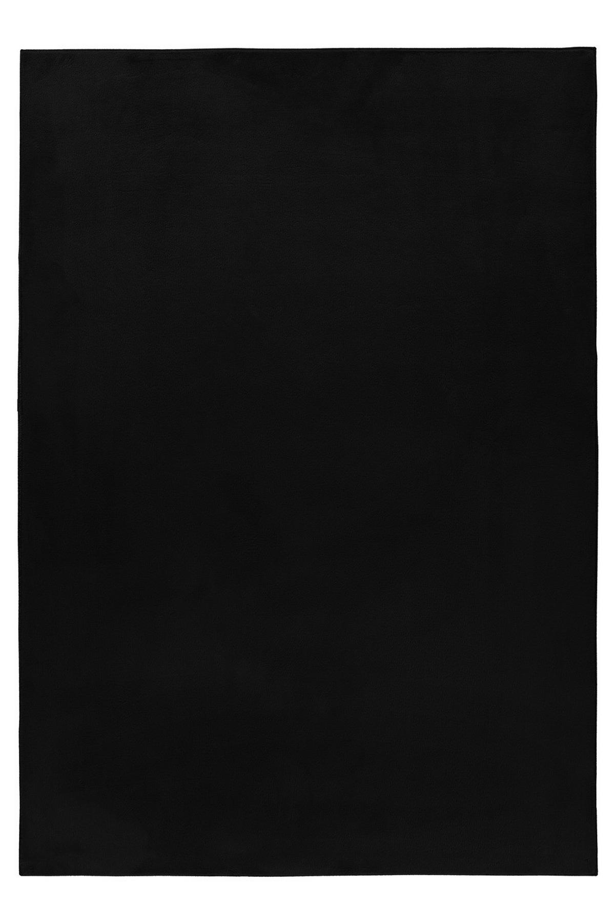 Ayyildiz Teppich POUFFY schwarz B/L: ca. 60x110 cm POUFFY - schwarz (60,00/110,00cm) - Ayyildiz