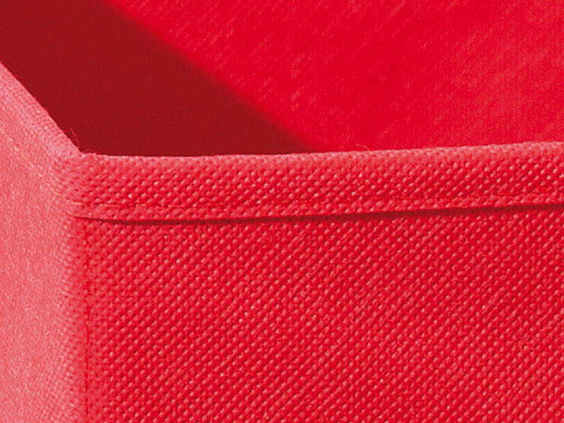 Stoffbox Winny Rot rot B/H/T: ca. 31,5x31x31,5 cm Winny Rot - rot (31,50/31,00/31,50cm) - Inter Link