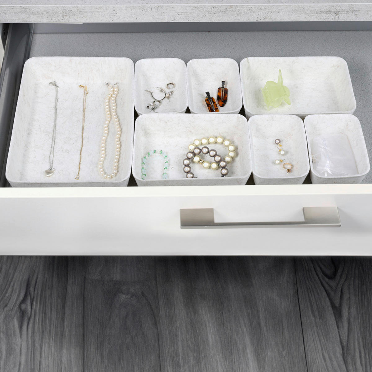Kesper Schale weiß Polyester B/H/L: ca. 20x5x28,5 cm Schalen - weiß (28,50/20,00/5,00cm) - Kesper