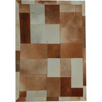 Kayoom Kurzflorteppich Mystic 110 braun B/L: ca. 80x150 cm Mystic 110 - braun/mehrfarbig (80,00/150,00cm) - Kayoom