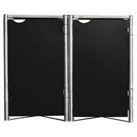 Hide Mülltonnenbox 2x 240 Liter schwarz B/H/T: ca. 140x115x81 cm 2x 240 Liter - schwarz (140,00/115,00/81,00cm) - Hide