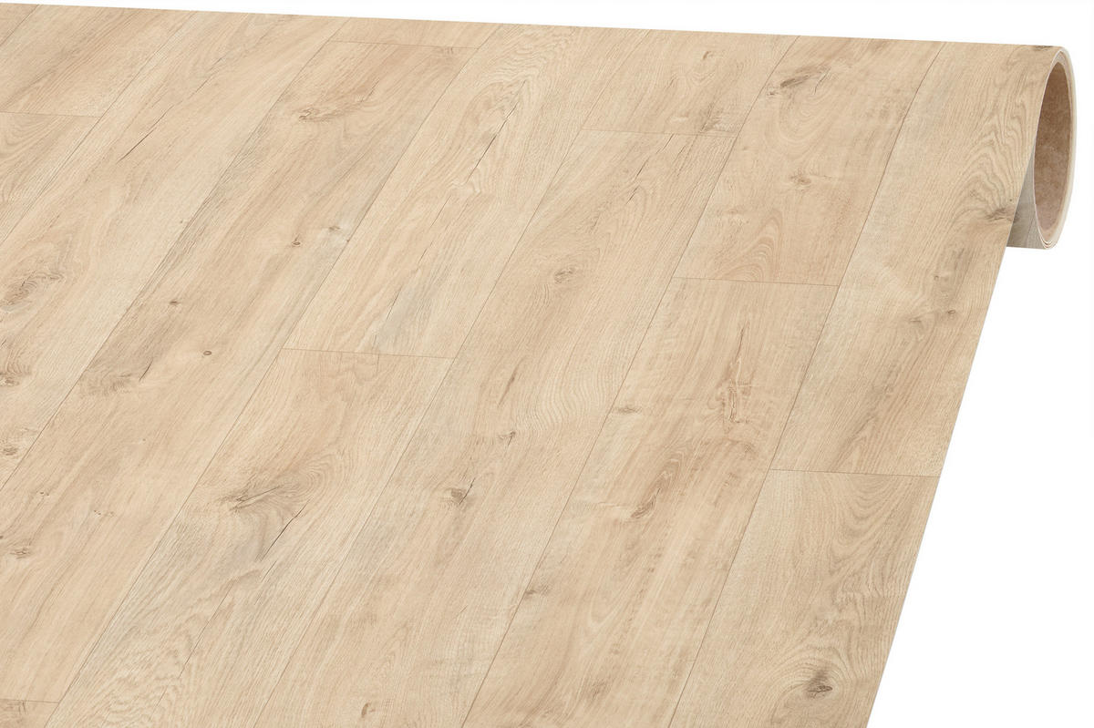 Vinylboden Senza hellbraun Eiche B: ca. 400 cm pro m² Senza - hellbraun (400,00cm)