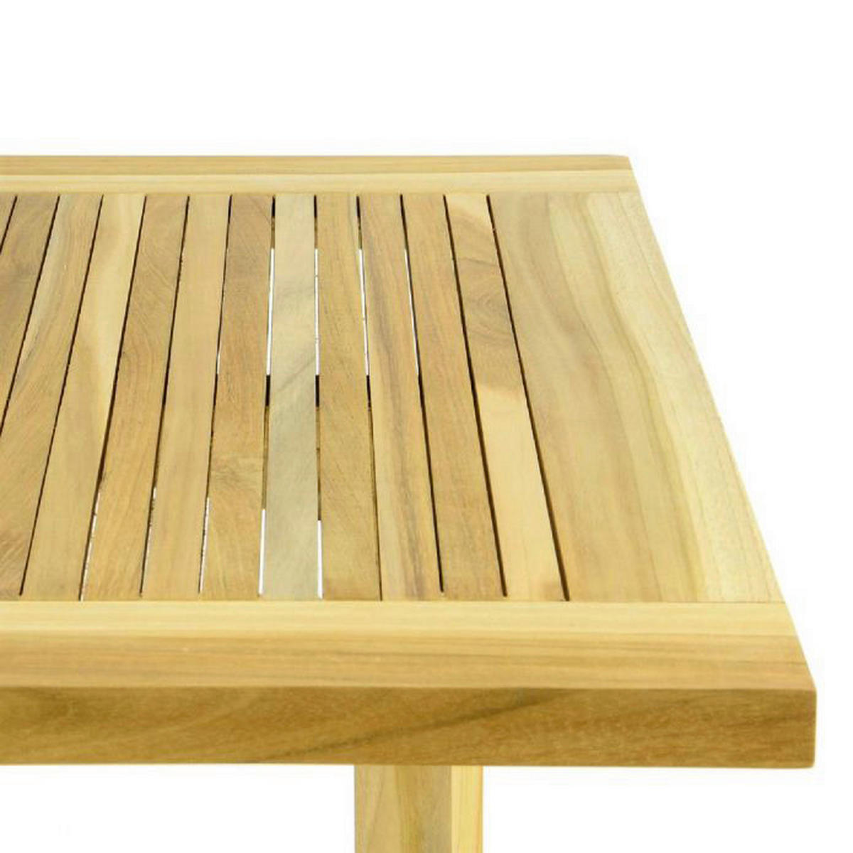 VCM Balkontisch braun Teakholz B/H/L: ca. 65x75x25 cm Balkontisch - braun (25,00/65,00/75,00cm) - VCM