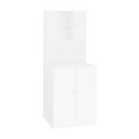 VidaXL Waschmaschinenschrank weiß B/H/T: ca. 71x181,5x71,5 cm Waschmaschinenschrank - weiß (71,00/181,50/71,50cm) - VidaXL