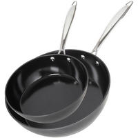 POCOline Pfannenset schwarz Aluminium Pfannenset_2tlg. - schwarz - POCOline