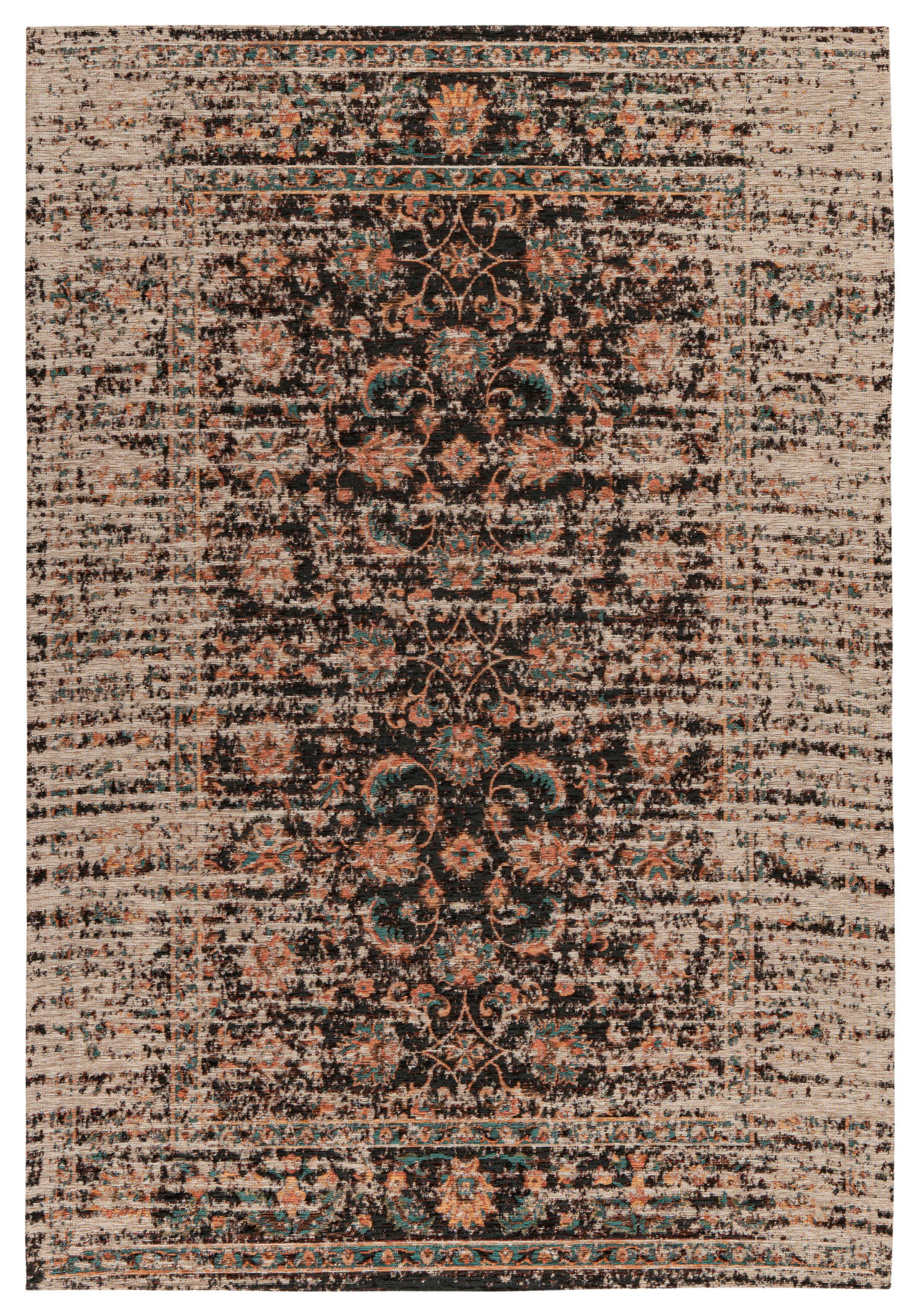360Living Teppich Charme rot B/L: ca. 160x230 cm Charme - rot/multicolor (160,00/230,00cm) - 360Living