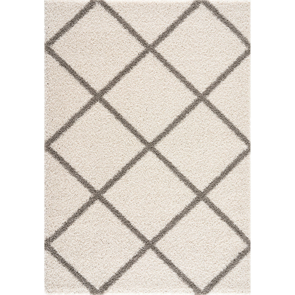 Sanat Hochflorteppich MADRID creme B/L: ca. 140x200 cm MADRID - creme (140,00/200,00cm) - Sanat