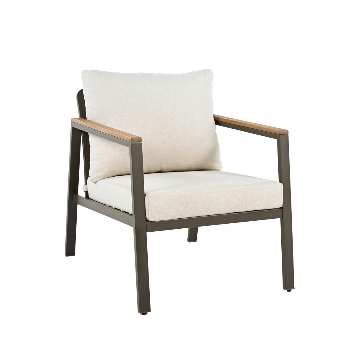 POCOline Gartensitzgruppe Grasse taupe Stahl Grasse - beige/taupe - POCOline