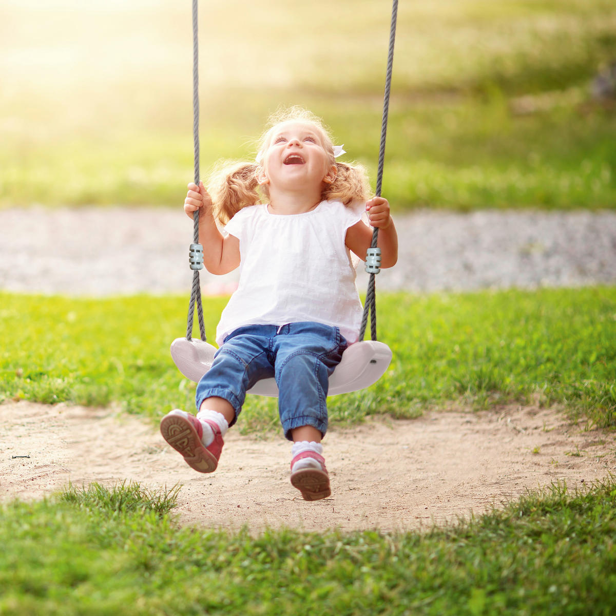 AXI Schaukel schwarz B/H/L: ca. 140x217x210 cm Schaukel - beige/schwarz (210,00/140,00/217,00cm) - AXI