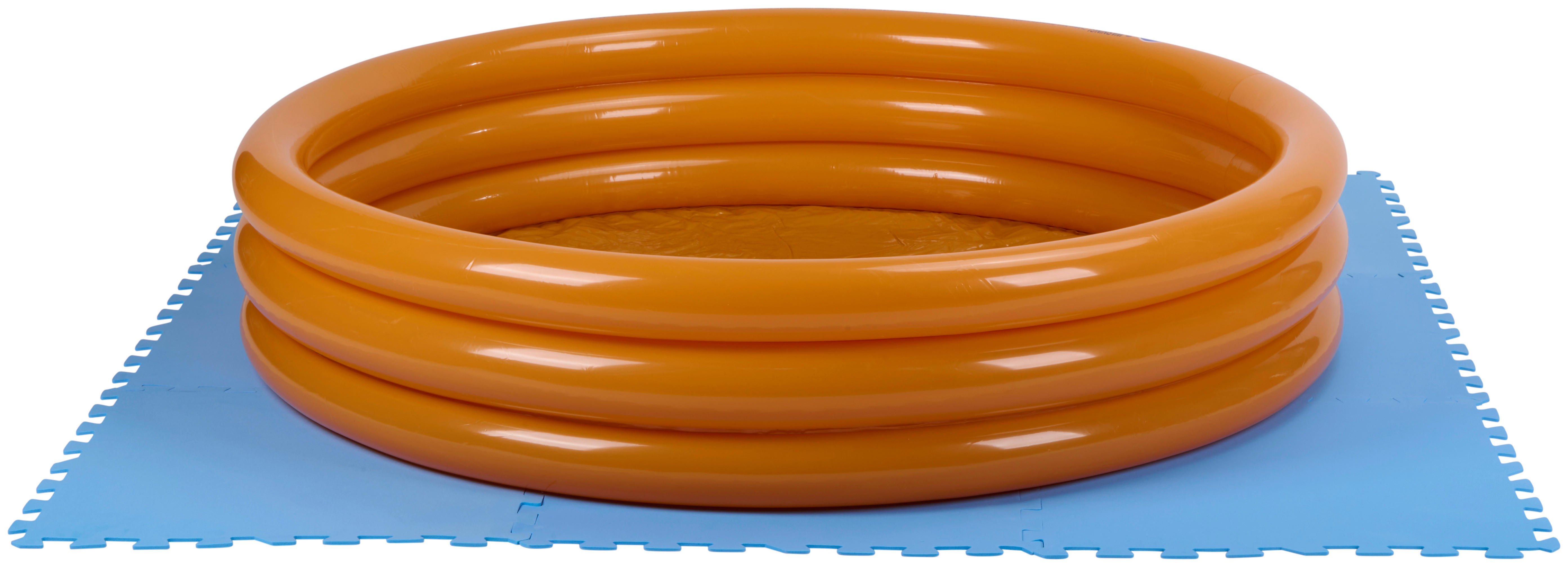 Eddy Toys Poolmatte Poolmatte_9Stck. - blau (52,00/52,00/0,40cm) - Eddy Toys