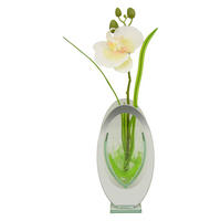 POCOline Vase klar Glas B/H/L: ca. 6x28,5x14 cm Spiegelvase - klar (14,00/6,00/28,50cm) - POCOline