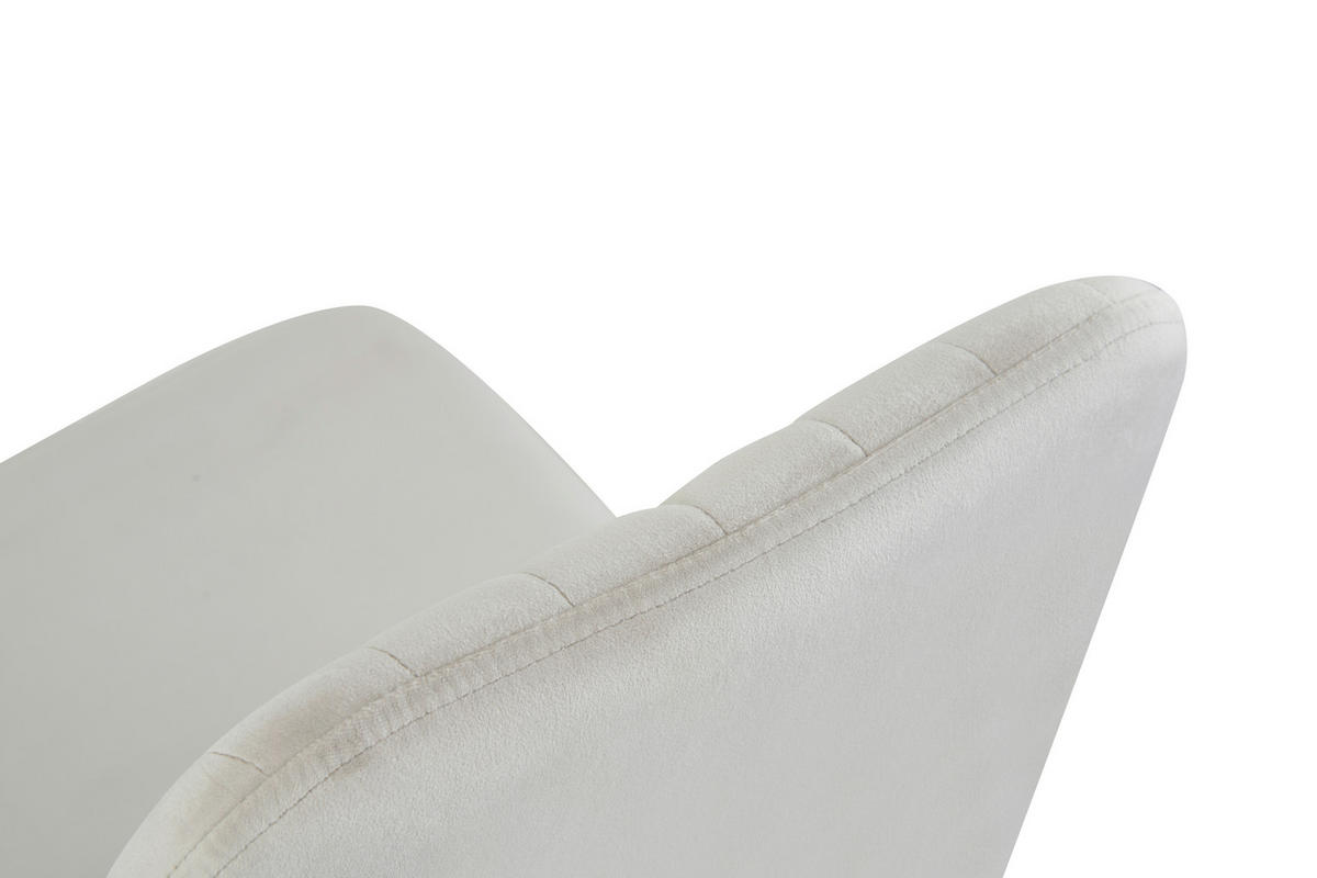 Stuhl CLAUDIA, 2er Set creme schwarz B/H/T: ca. 44x88x58 cm CLAUDIA, 2er Set - creme/schwarz (44,00/88,00/58,00cm) - xonox.home