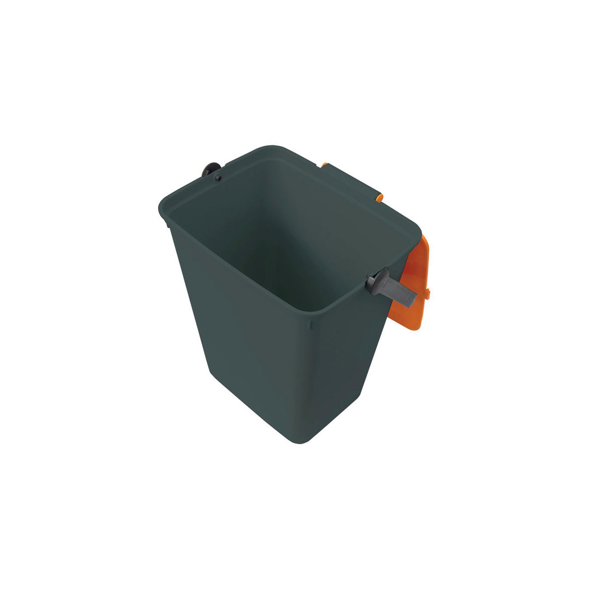 Eco-Logico Abfalltrennbehälter 4er Set mehrfarbig B/H/L: ca. 26,5x41x30,5 cm Abfalltrennbehälter_4xca.14l - mehrfarbig/grau (30,50/26,50/41,00cm) - Eco-Logico