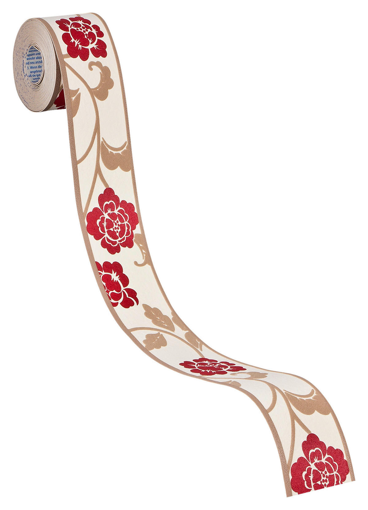 A.S.Creation Bordüre beige braun rot B/H/D: ca. 5x500x8,3 cm Bordüre_selbstklebend - beige/braun (8,30/500,00cm) - A.S.Creation