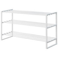 Schuhregal Stine weiß Metall B/H/T: ca. 90x50x30 cm Stine - weiß (90,00/50,00/30,00cm)