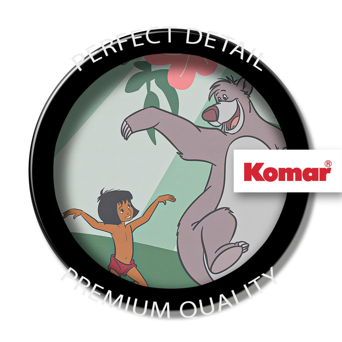 Komar Fototapete Jungle Book Just Kidding B/L: ca. 300x250 cm Jungle Book Just Kidding - (300,00/250,00cm) - Komar