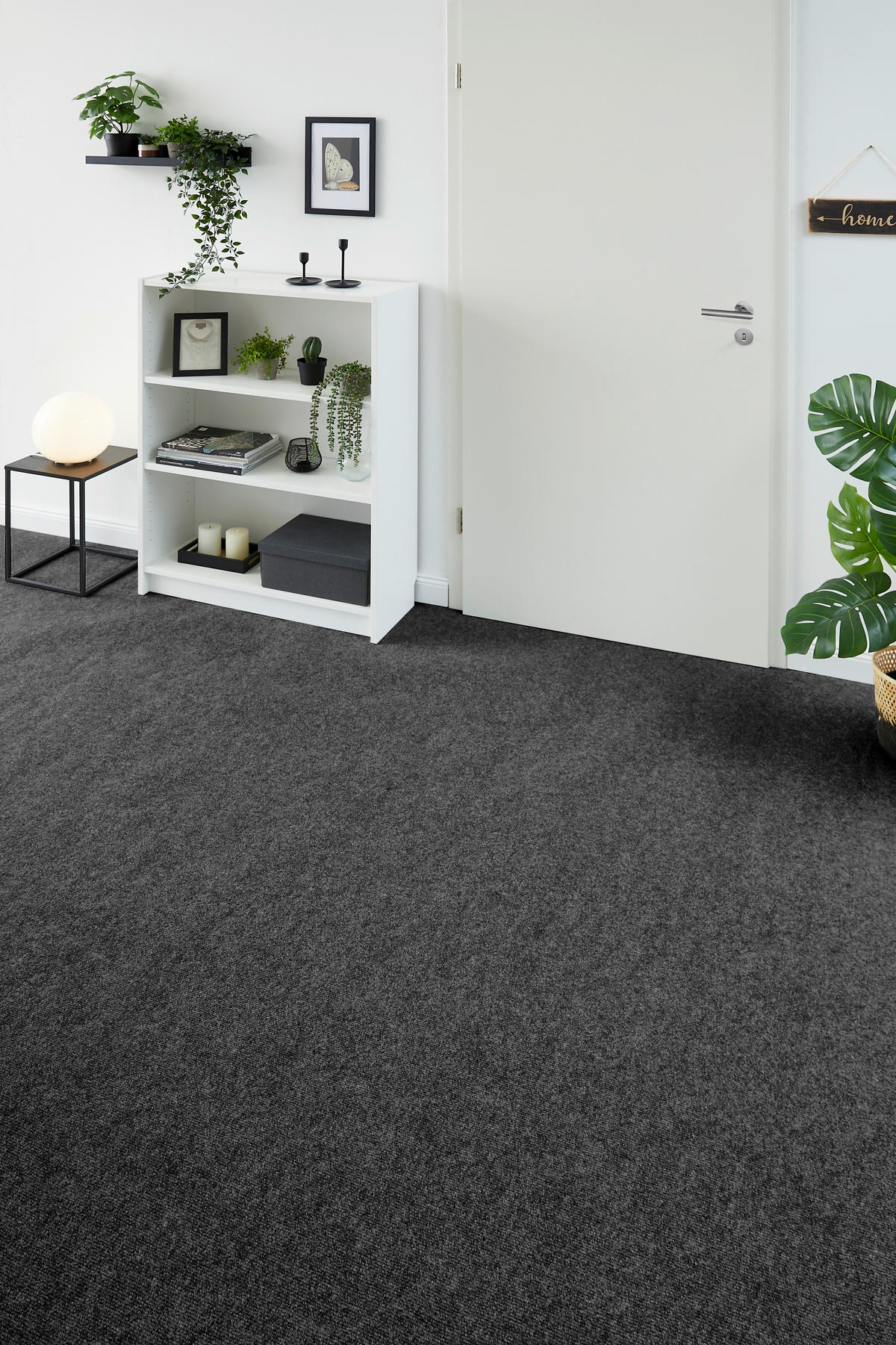 Teppichboden Milo anthrazit B/L: ca. 200x300 cm pro Stück Milo - anthrazit (200,00/300,00cm)