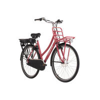 Hollandia E-Cityrad Carry on Carry on 28'' 28 Zoll Rahmenhöhe 54 cm 3 Gänge rot rot ca. 250 W ca. 36 V ca. 28 Zoll Carry on - rot - Hollandia