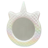 Dekorspiegel Unicorn pastell Polyester B/H/T: ca. 31x40x2 cm Unicorn - pastell (31,00/40,00/2,00cm)