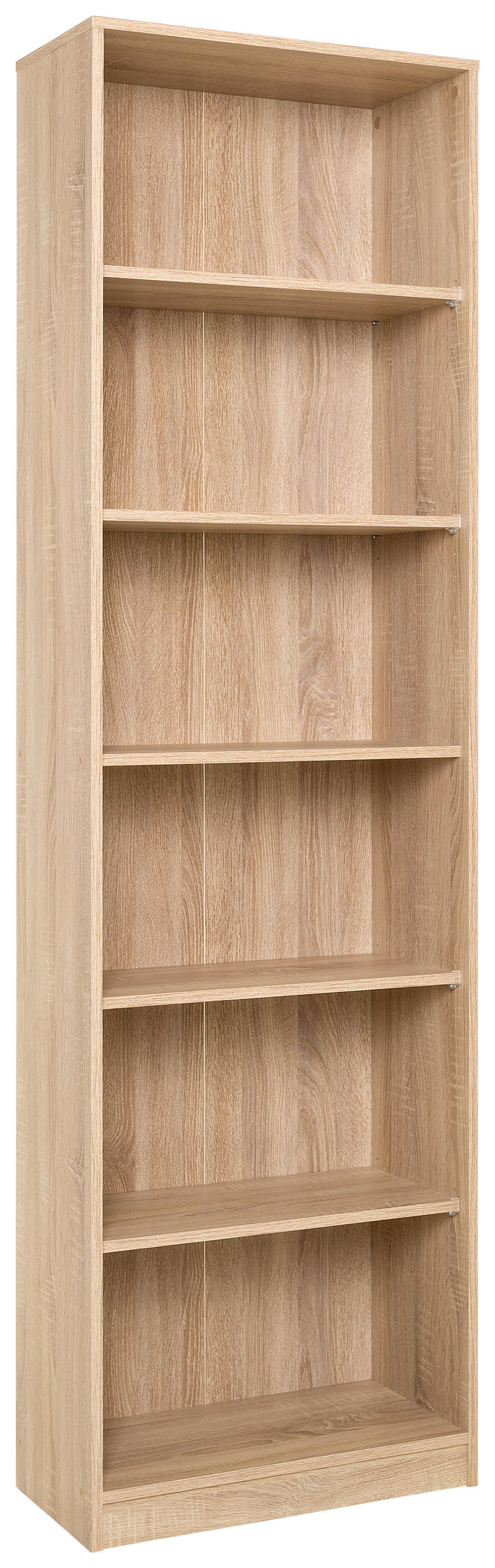 Regal Peggy 7 Eiche Sonoma Nachbildung B/H/T: ca. 58x200x28 cm Peggy 7 - Eiche (58,00/200,00/28,00cm)