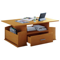 Couchtisch Junata buche Nachbildung B/H/T: ca. 110x44x52 cm Junata - buche (110,00/44,00/52,00cm) - VCM Möbel
