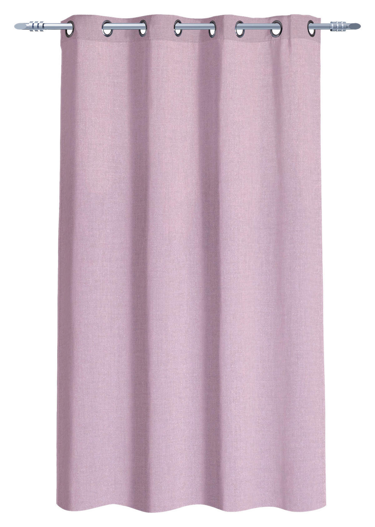 Ösenvorhang Cleo rosa B/L: ca. 140x175 cm Cleo - rosa (140,00/175,00cm) - POCOline