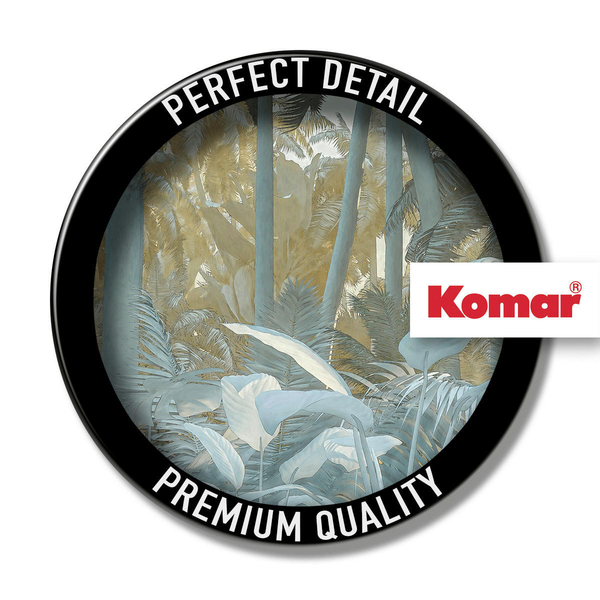 Komar Fototapete Exotic Jungle D: ca. 125 cm Exotic Jungle - (125,00cm) - Komar