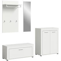 Garderobe JAM weiß B/H/T: ca. 200x191x35 cm JAM - weiß (200,00/191,00/35,00cm) - xonox.home