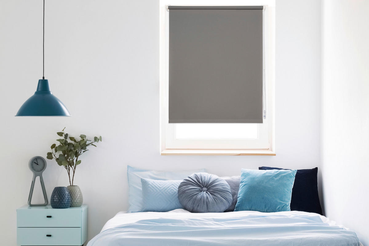 Tageslichtrollo zum klemmen grau B/L: ca. 120x160 cm Rollo_Tageslicht_Klemmfix_Win - grau (120,00/160,00cm)