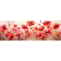 Keilrahmenbild Blumen Keilrahmenbild 140x45cm