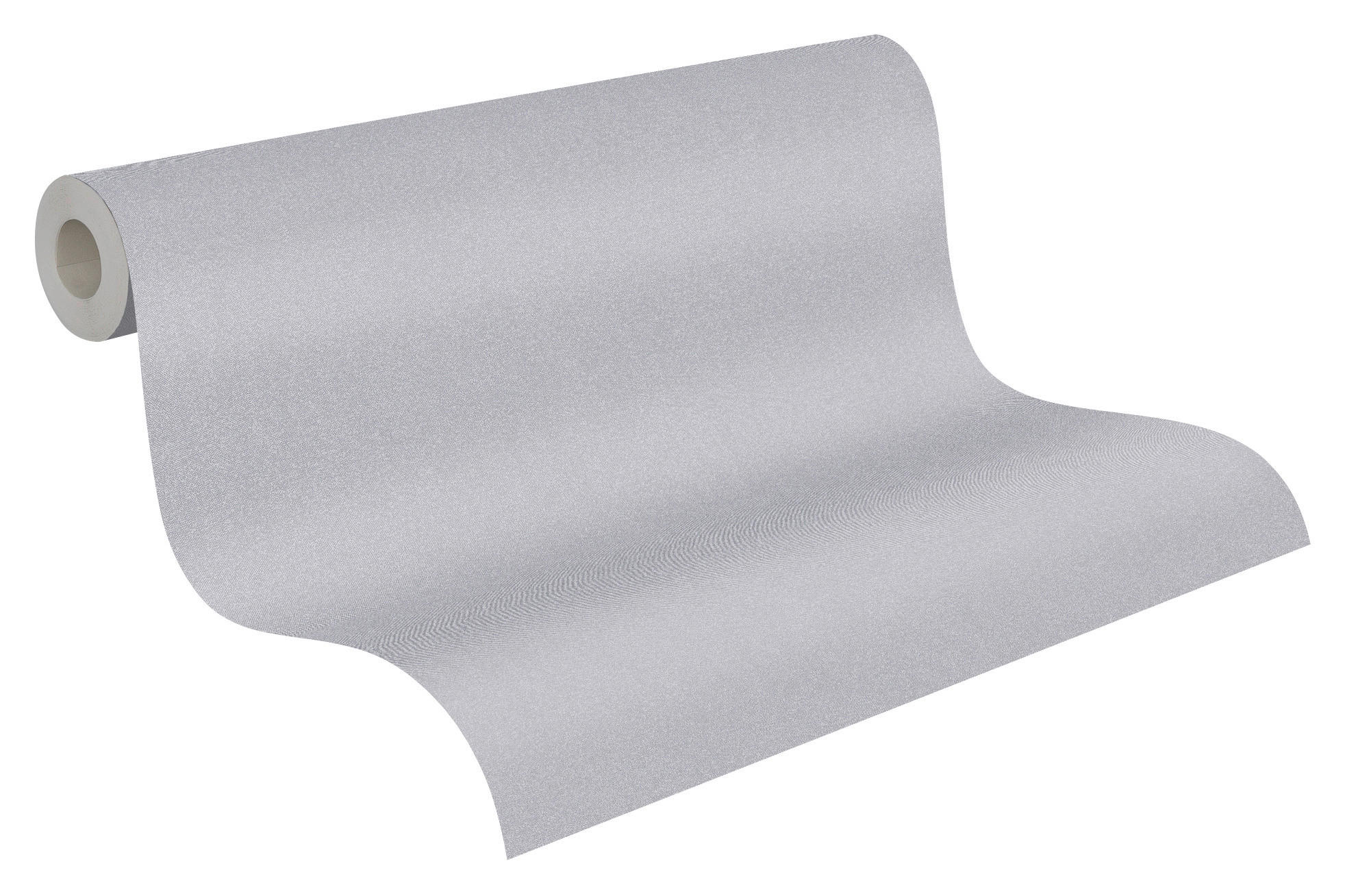A.S.Creation Vliestapete New Elegance Uni grau B/L: ca. 53x1005 cm New Elegance - grau (53,00/1005,00cm) - A.S.Creation